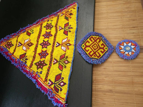 Dress Patches Costume Supply DIY Afghan Kuchi Handmade Vintage Dress Panel Banjara Dress Sew On Tribal Boho Patch Ethnic Indian Dress Supply