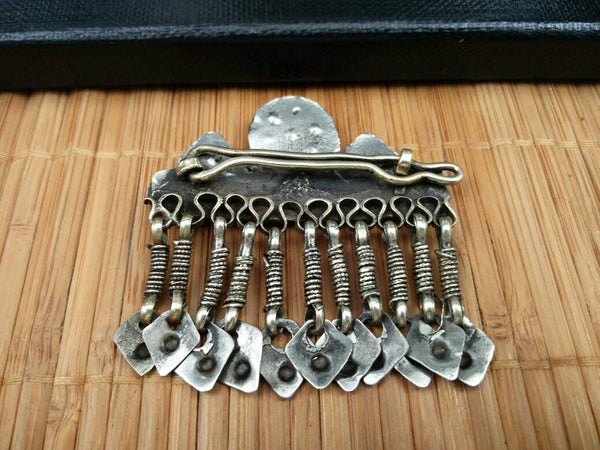 Hair Barrette Afghan Kuchi Tribal Hair Clip Vintage Hair Accessory Banjara Indian Hair Pin Ethnic Traditional Antique Women Bohemian Jewelry