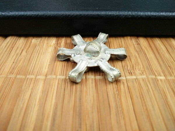Vintage Turkoman Button/ Connector DIY Findings Belly Dancing Costume Supply Boho Dress Designing Tribal Kuchi Afghan Handmade Rare Jewelry.
