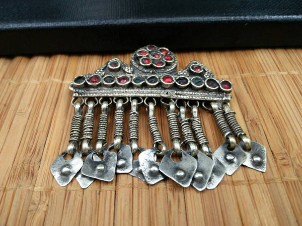 Hair Barrette Afghan Kuchi Tribal Hair Clip Vintage Hair Accessory Banjara Indian Hair Pin Ethnic Traditional Antique Women Bohemian Jewelry