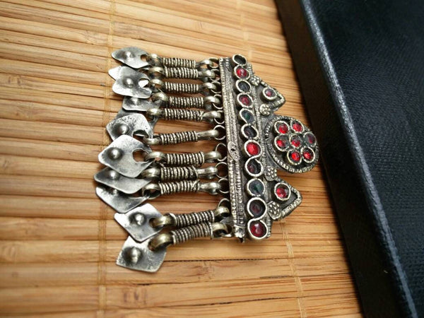 Hair Barrette Afghan Kuchi Tribal Hair Clip Vintage Hair Accessory Banjara Indian Hair Pin Ethnic Traditional Antique Women Bohemian Jewelry