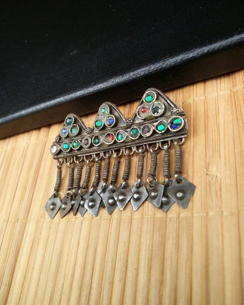 Afghan Kuchi Tribal Pendant DIY Jewelry Findings Boho Gypsy Hippie Vintage Banjara Indian Pendant Beautiful Unique Ethnic Traditional Jewlry