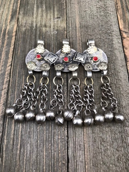 Vintage Coin Pendant DIY Belly Dancing Costume Designing Supply Old Antique Coin Charm Banjara Kuchi Tribal Afghan Bohemian Jewelry Findings