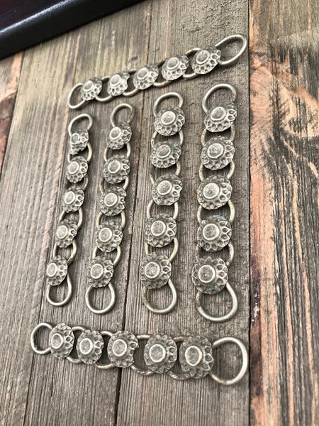 1 Long Connector Charm Afghan Kuchi Tribal Vintage Antique Ethnic Traditional Belly Dance Costume Supply DIY Bohemian Jewelry Findings Parts