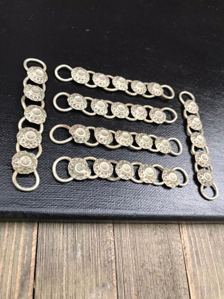 1 Long Connector Charm Afghan Kuchi Tribal Vintage Antique Ethnic Traditional Belly Dance Costume Supply DIY Bohemian Jewelry Findings Parts