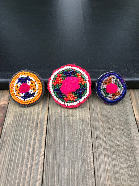 3 Dress Patches Belly Dancing Costume Supply DIY Afghan Kuchi Tribal Handmade Vintage Antique Banjara Bohemian Clothing Sewing Findings